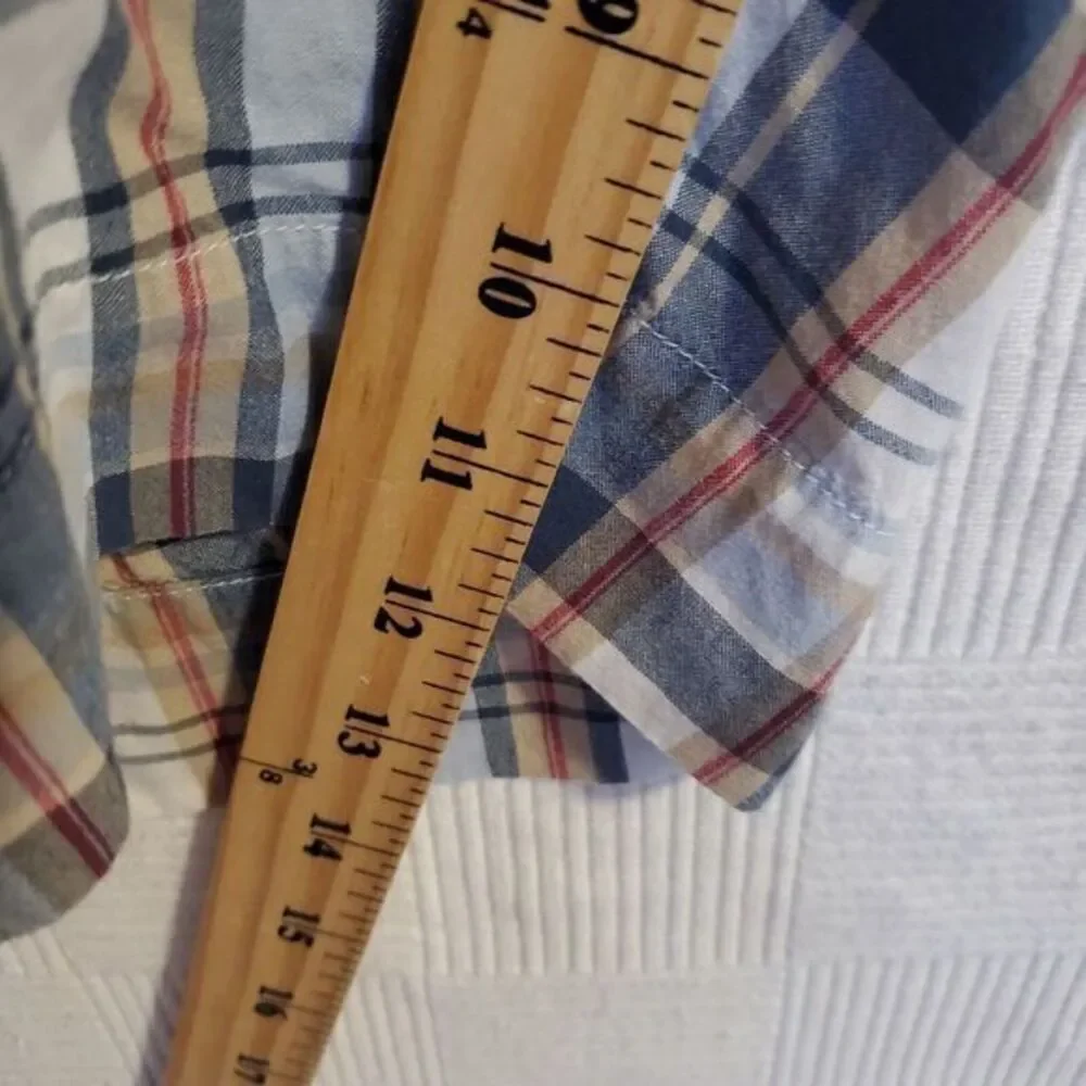 Polo Jeans Ralph Lauren Plaid Bermuda Shorts Mens 36 Casual‎ Preppy Lightweight